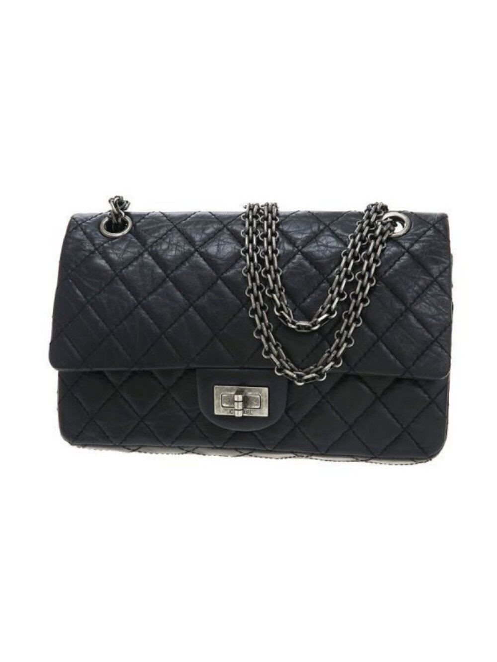 Chanel Double Flap Chain Handbag